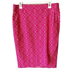 RipSkirt Skirt Women's Large Pink Geometric